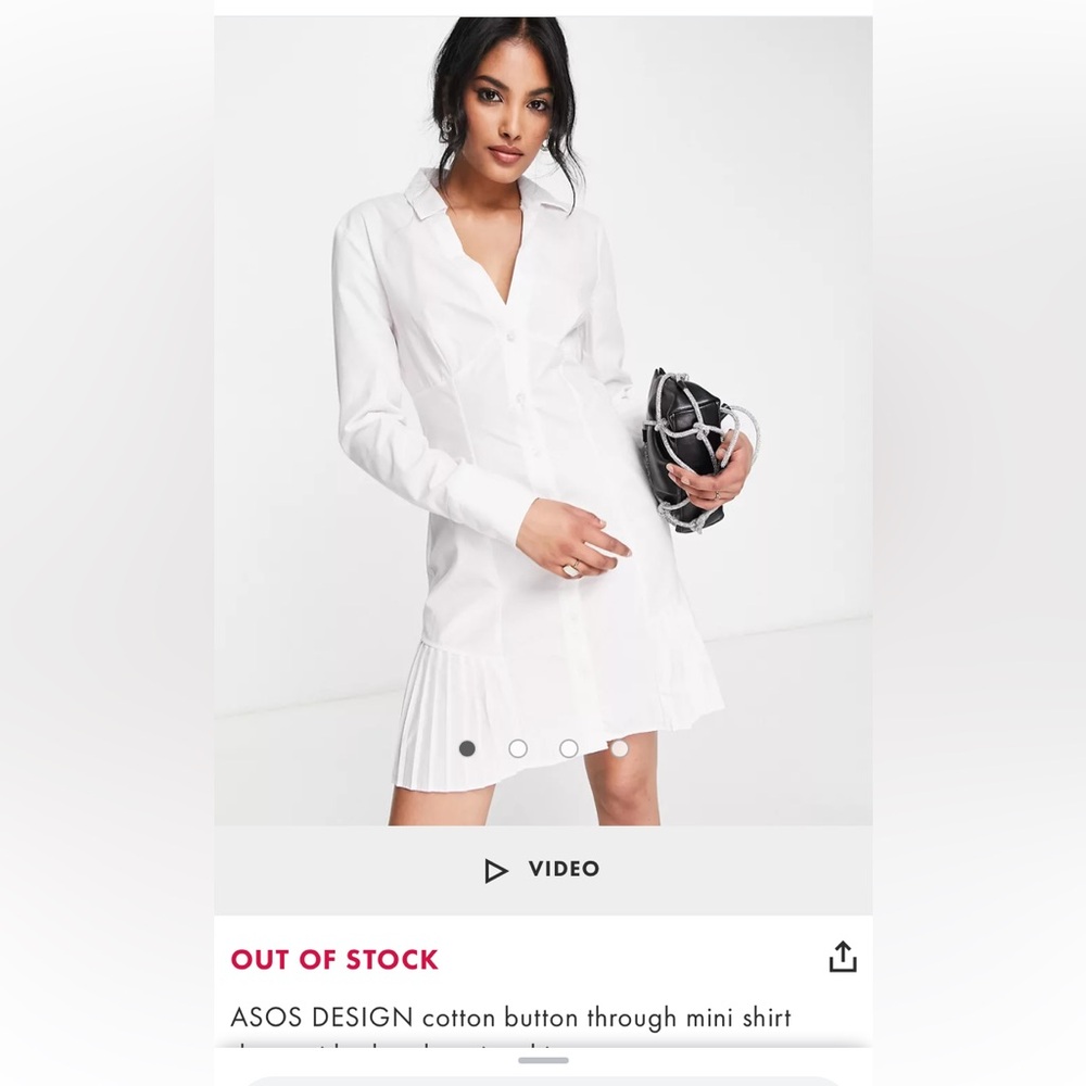 ASOS Mini Shirt Dress